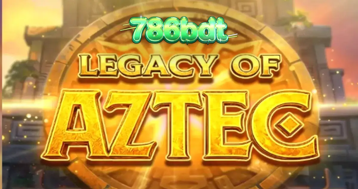 Legacy of Aztec স্লট গেমের একটি দৃশ্য যেখানে প্রাচীন মন্দির এবং স্বর্ণের মূর্তি দেখা যাচ্ছে